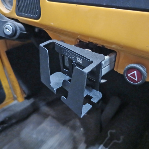 Handy Ablage Aufbewahrung Handy Halterung VW Käfer 8.57-1985 Armaturenbrett Aschenbecher